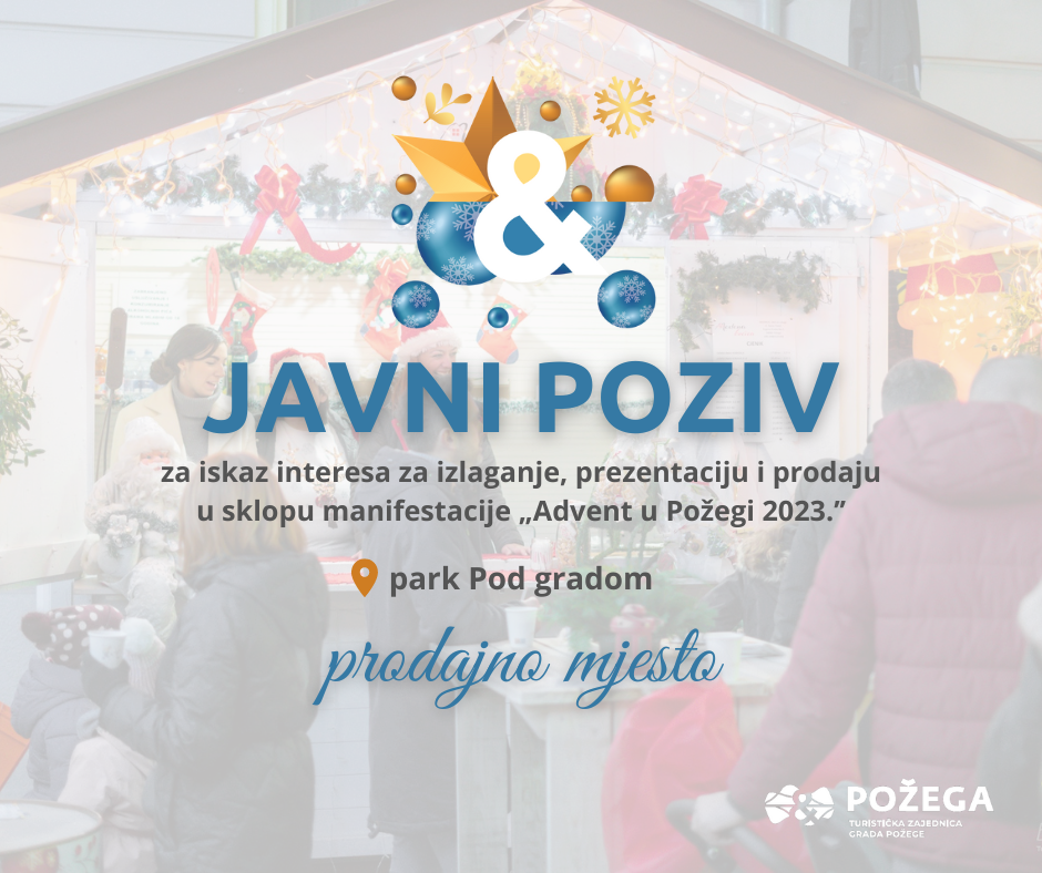 Advent 2023. – javni pozivi