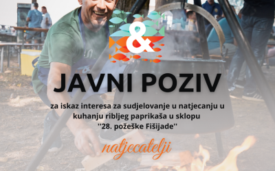 Javni poziv za iskaz interesa za sudjelovanje u natjecanju u kuhanju ribljeg paprikaša – Fišijada 2024.
