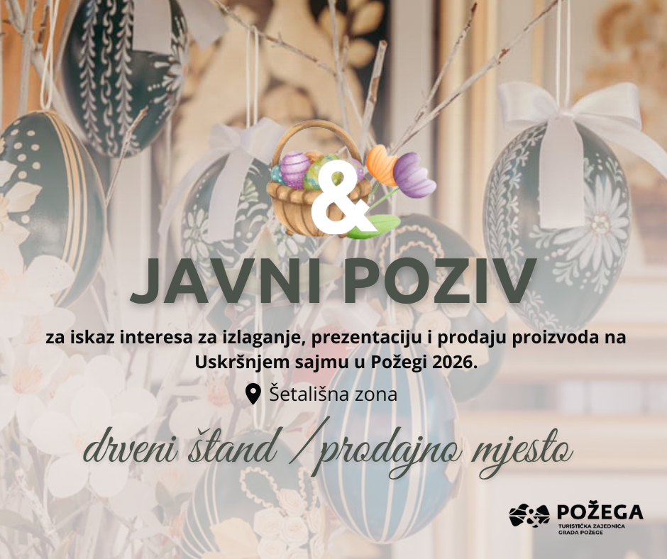 Uskršnji sajam – Javni poziv